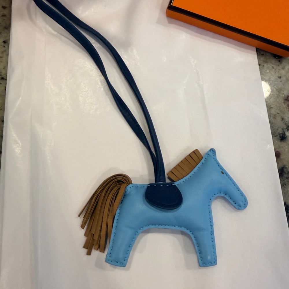 Hermes Milo Gri Gri Rodeo Bag Charm - Picture 6 of 12